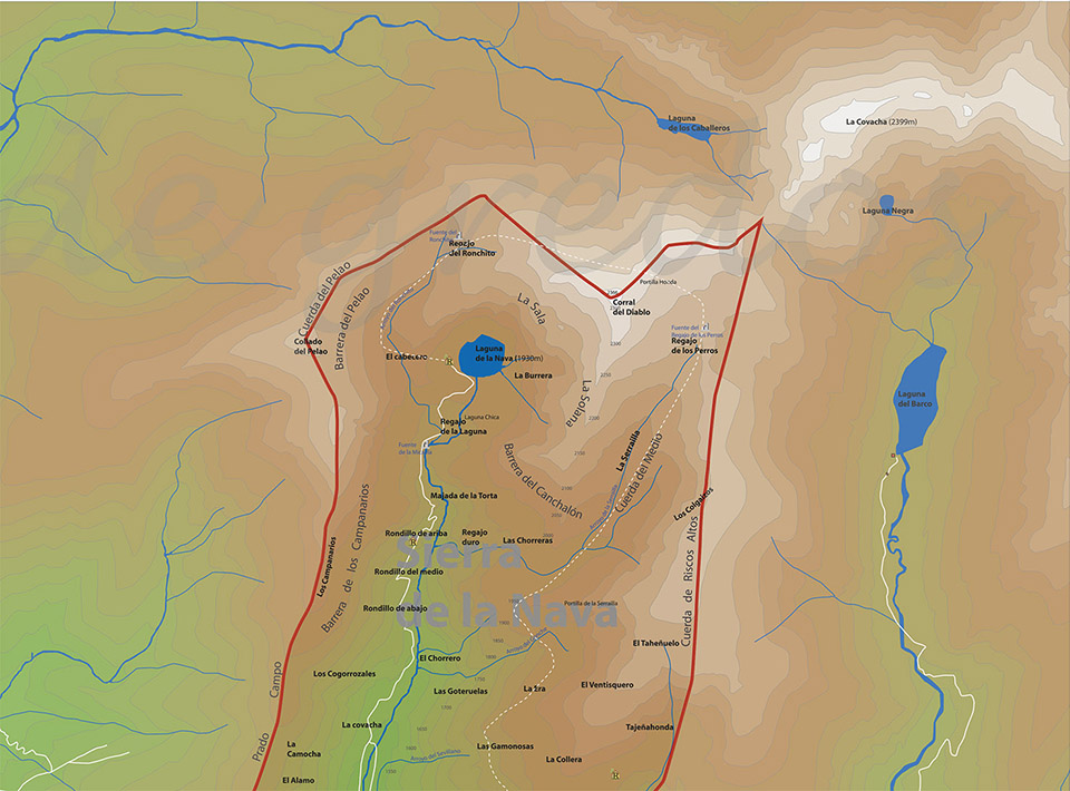 Laguna de la Nava; Laguna del Barco; sierra de Gredos