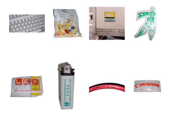 plásticos impresos, materiales de producción en artes gráficas, materias primas en artes gráficas, soportes no papeleros