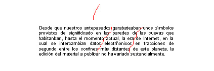 signos de indicación tipológica, signos de recorrido, signos de calle, signos de corrección, corrección editorial, curso de preimpresión