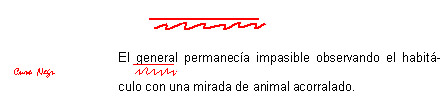 signos de indicación tipológica, signos combinados, signos de corrección, corrección editorial, curso de preimpresión