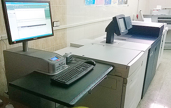 Xerox Docucolor 8080, Departamento de Artes Gráfiicas Salesianos Atocha, Madrid, Jesús García Jiménez