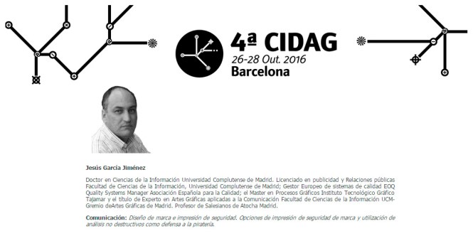 cidag, diseño de marca, seguridad de marca, diseño, jesús garcía jiménez, artes gráficas