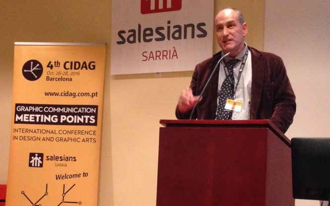 jesús garcía jiménez, ponencia CIDAG, conferencia internacional de diseño y artes gráficas, diseño, artes gráficas, departamento artes gráficas salesianos atocha
