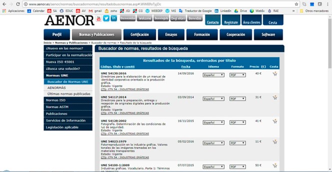 comité 54 aenor, normas de calidad industria gráfica, salesianos atocha, jesús garcía jiménez