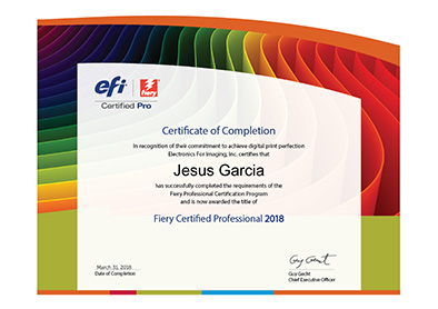 jesus garcia jimenez, jesusgarciaj, fiery cerified profesional 2018, artes gráficas, departamento artes gráficas salisianos atocha