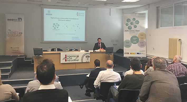 jornada neobis; impresión funcional, madrid octubre 2018,