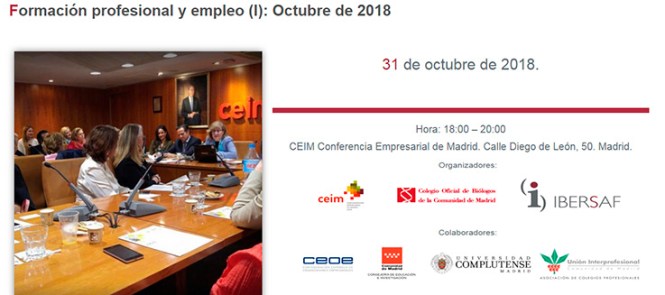 Iniciativa por la educación; ciclo de conferencias calidad por la educación, ceim, ibersaf, jesús garcía jiménez, jesusgarciaj, educación, formación