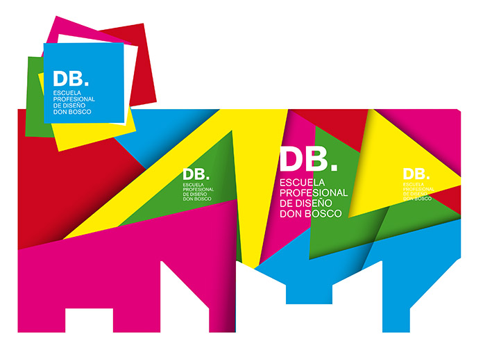 exterior portálapices másterclass DB Maestro 2017 Dato variable XMPie, Departamento Artes Gráficas, Salesianos Atocha, Jesús García