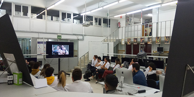 Charla Ángel Moreno, agencia la Moderna, Diseño, 