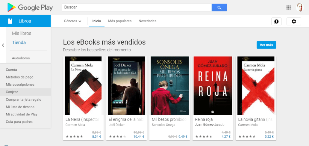 google play libros