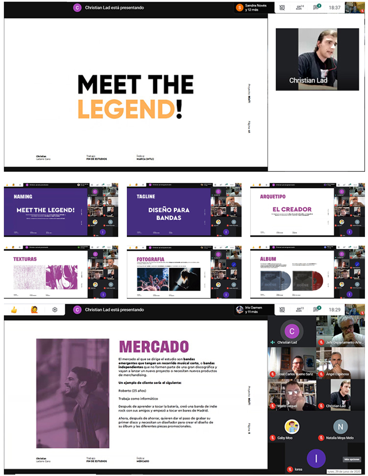 Presentaciones fin de DB, Chrishtian Ladarre