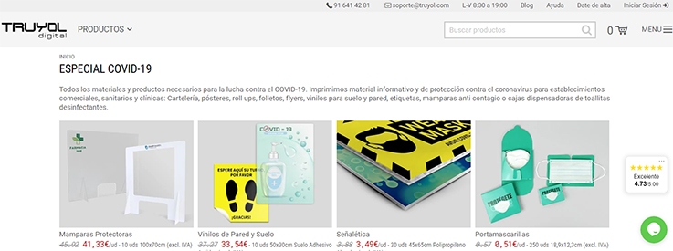 Truyol digital versus covid